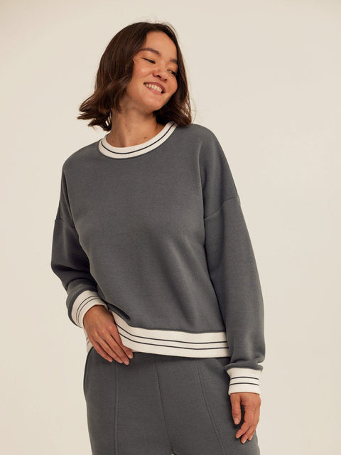 Jahmeera Triblend Fleece Collegiate Pullover