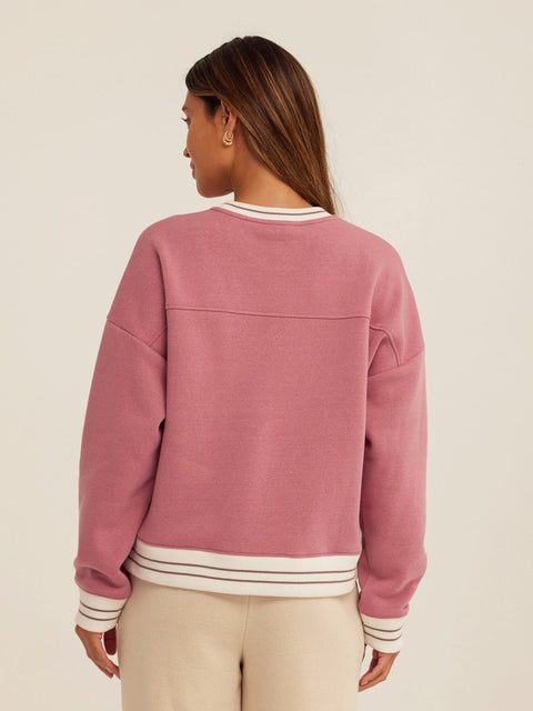 Jahmeera Triblend Fleece Collegiate Pullover