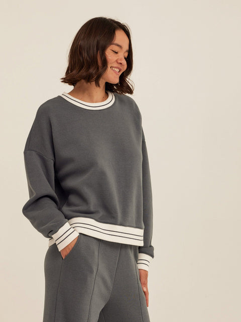 Jahmeera Triblend Fleece Collegiate Pullover