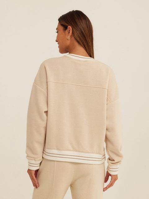 Jahmeera Triblend Fleece Collegiate Pullover