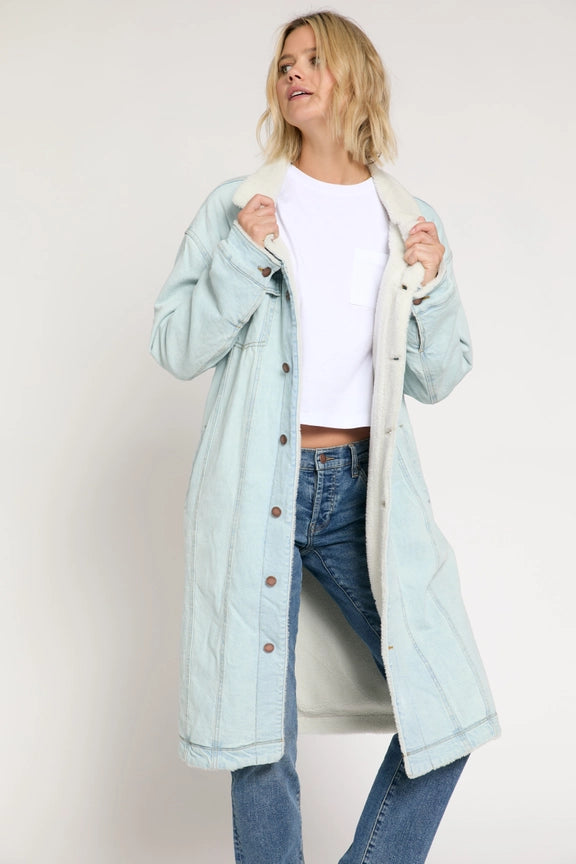 James Long Coat Sherpa Light Vintage-Coat-Oliver Logan-XL-Urbanheer