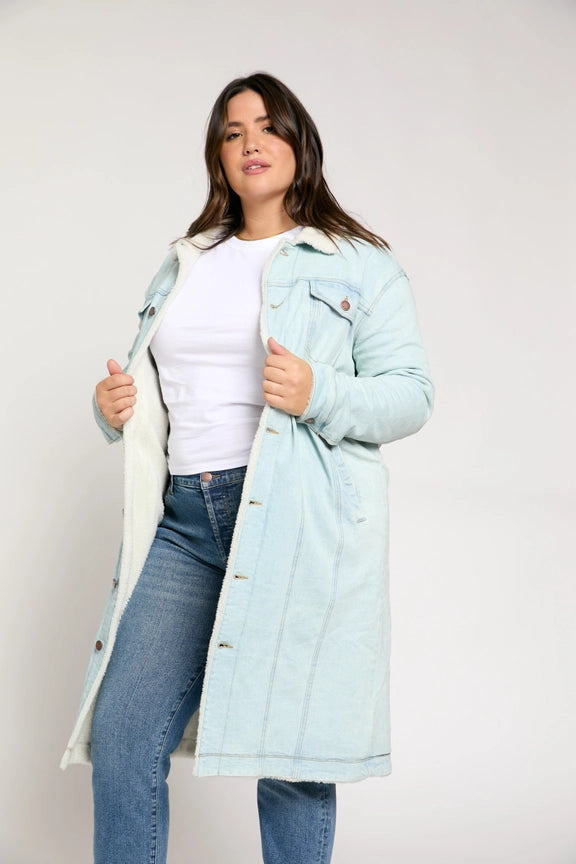 James Long Coat Sherpa Light Vintage-Coat-Oliver Logan-XL-Urbanheer