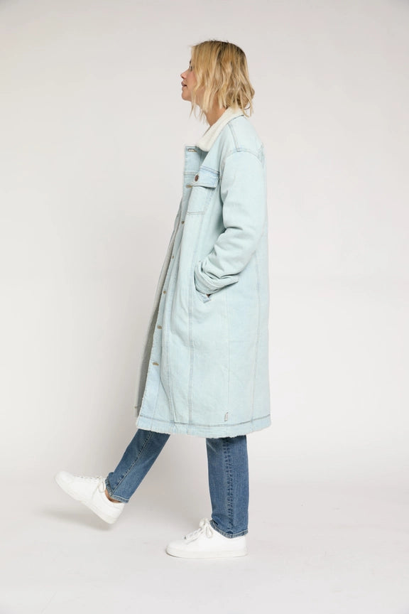 James Long Coat Sherpa Light Vintage-Coat-Oliver Logan-XL-Urbanheer