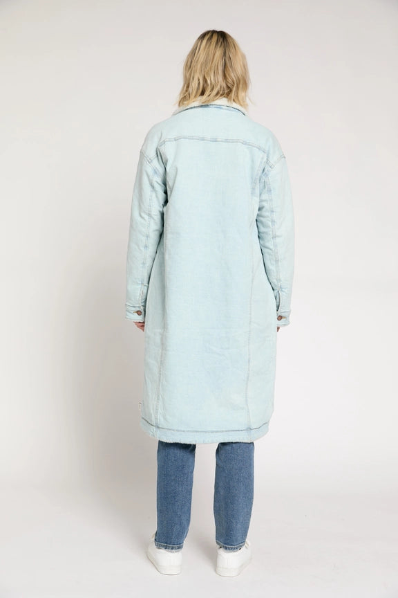 James Long Coat Sherpa Light Vintage-Coat-Oliver Logan-XL-Urbanheer