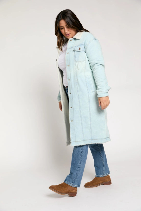 James Long Coat Sherpa Light Vintage-Coat-Oliver Logan-XL-Urbanheer