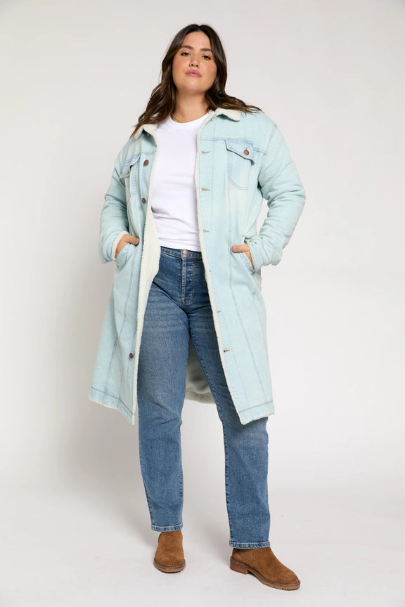 James Long Coat Sherpa Light Vintage-Coat-Oliver Logan-XL-Urbanheer