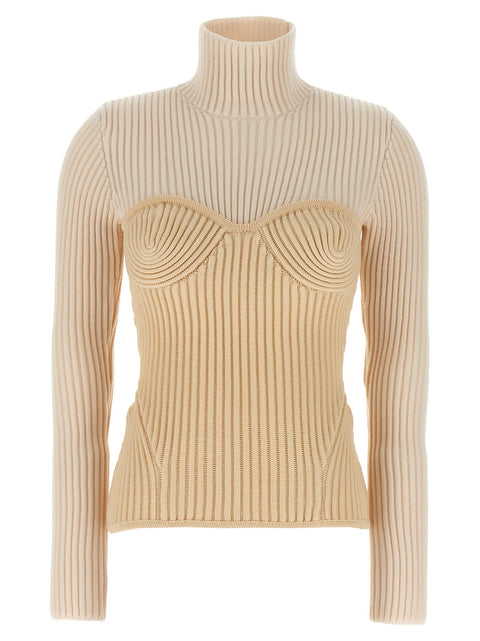 Jean Paul Gaultier Corset Sweater