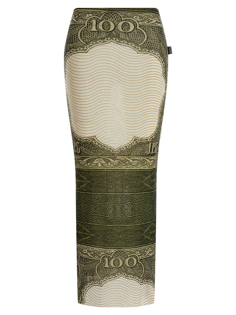 Jean Paul Gaultier Re-edition - The Green Cartouche Skirt