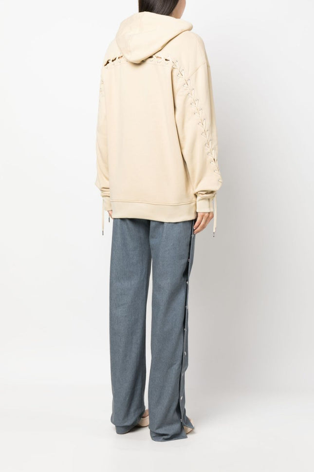 Jean Paul Gaultier Sweaters Beige-women > clothing > topwear-Jean Paul Gaultier-Urbanheer