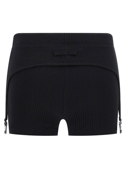 Jean Paul Gaultier The Black Garter Shorts