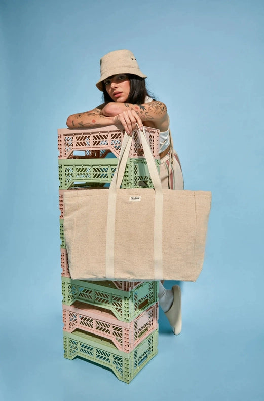 Jean Weekend Bag - 13 Colors - Autumn/Winter-Weekend Bag-Hindbag-W 60 x H 38 cm with 16 cm bottom-Sage-Urbanheer