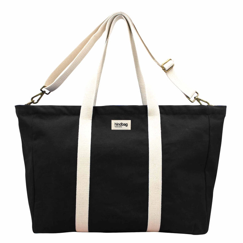 Jean Weekend Bag - 13 Colors - Autumn/Winter-Weekend Bag-Hindbag-W 60 x H 38 cm with 16 cm bottom-Black-Urbanheer