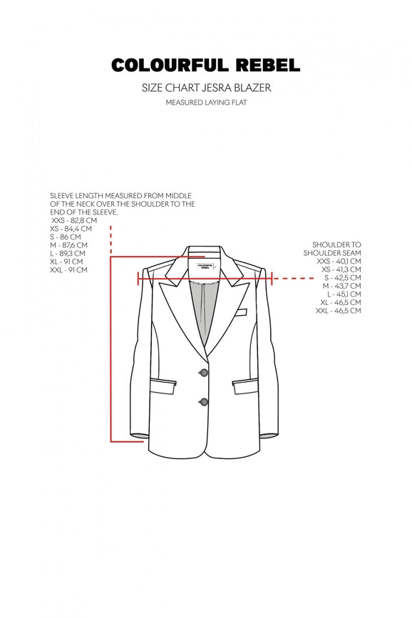 Jesra Stripe Blazer | Dark Grey-Blazer-Colourful Rebel-XS-Dark grey-Urbanheer