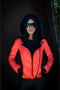 Jet Setter Quilted Down Filled Jacket W/Faux Fur