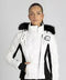 Jet Setter Quilted Down Filled Jacket W/Faux Fur