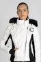 Jet Setter Quilted Down Filled Jacket W/Faux Fur