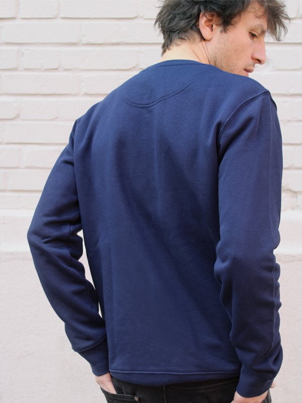 Jiba Sweatshirt - Navy-Sweatshirts-Kanten-XS-Urbanheer