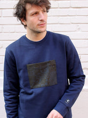 Jiba Sweatshirt - Navy-Sweatshirts-Kanten-XS-Urbanheer
