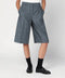 Jil Sander Bermuda in lana dark sky
