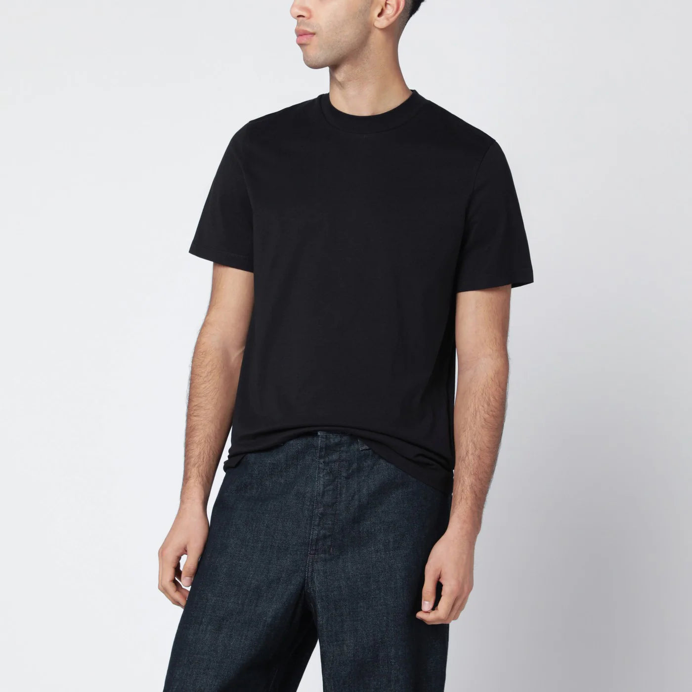 Jil Sander Black cotton t-shirt