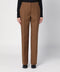 Jil Sander Brown wool trousers