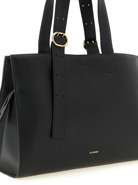 Jil Sander Cannolo Shopping Bag