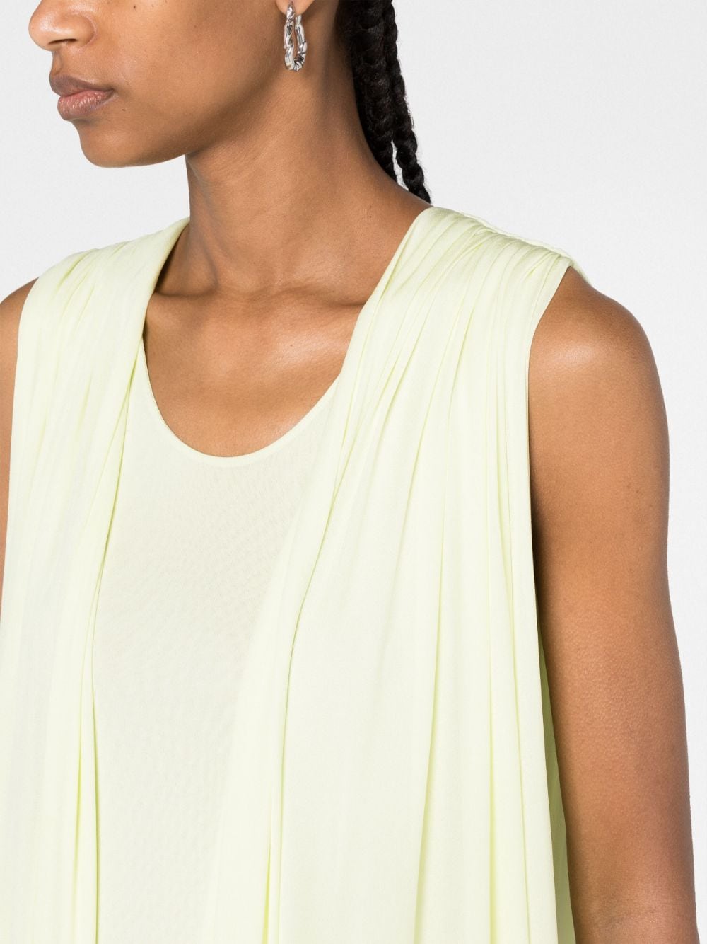 Jil Sander Draped midi dress