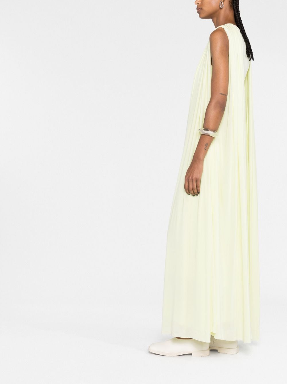 Jil Sander Draped midi dress