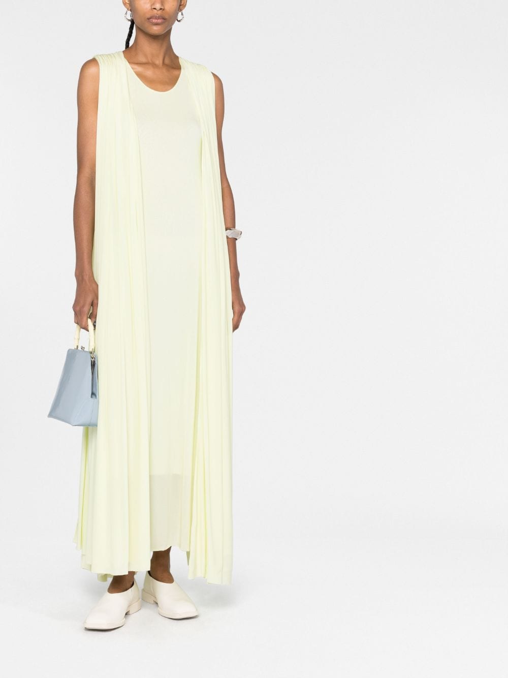 Jil Sander Draped midi dress