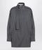 Jil Sander Grey wool shirt with scarf