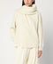 Jil Sander Ivory sweater in wool with scarf