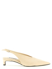 Jil Sander Leather Slingback
