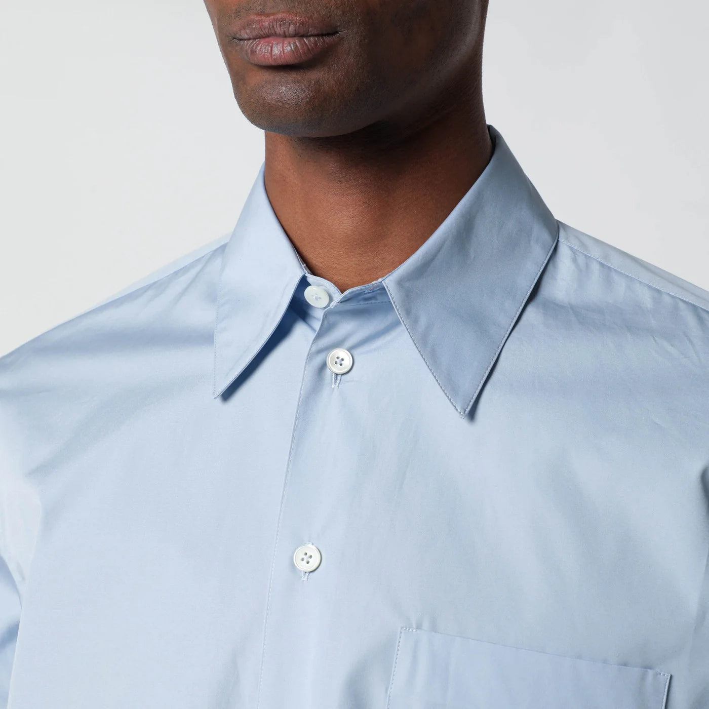 Jil Sander Light blue cotton shirt