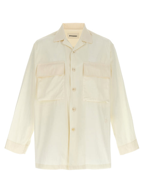 Jil Sander Logo Embroidery Shirt