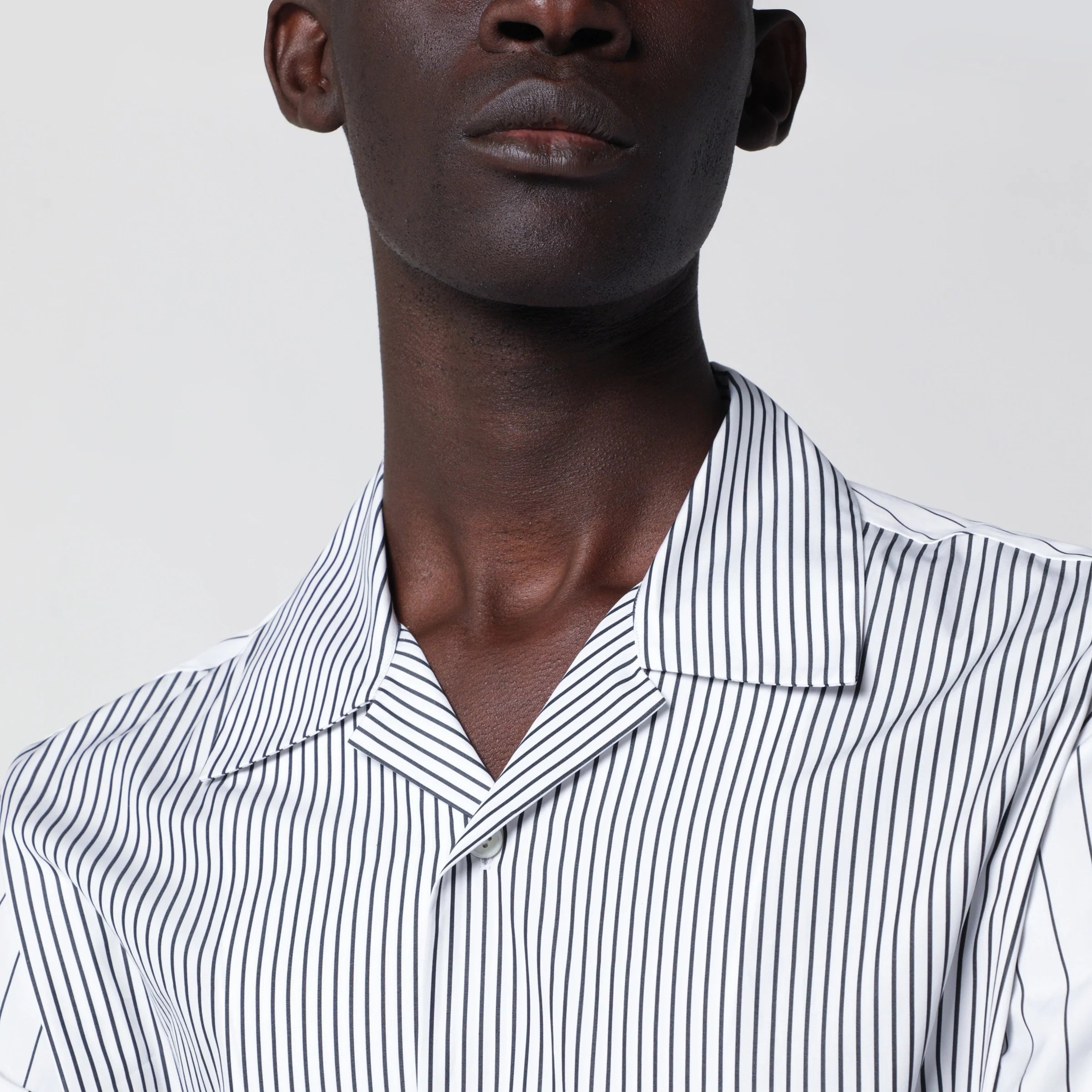 Jil Sander Shirt in lightweight striped cotton
