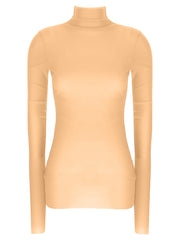 Jil Sander Silk Turtleneck Top