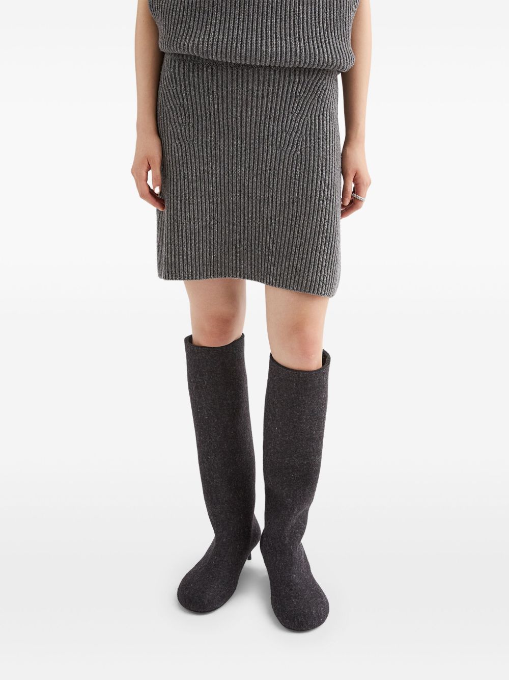 Jil Sander Skirts Grey-Skirts-Jil Sander-34-Urbanheer