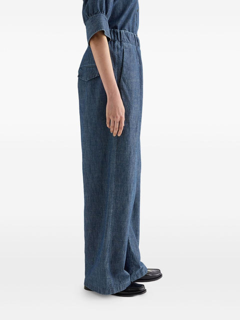 Jil Sander Trousers NAVY