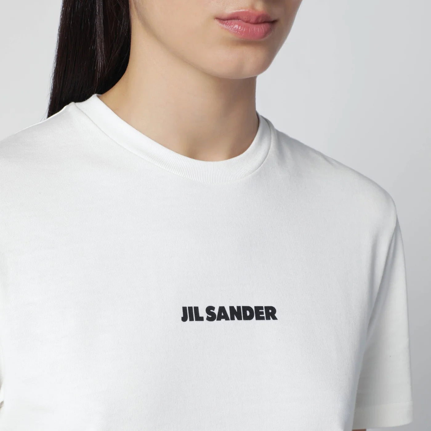 Jil Sander White T-shirt with logo print