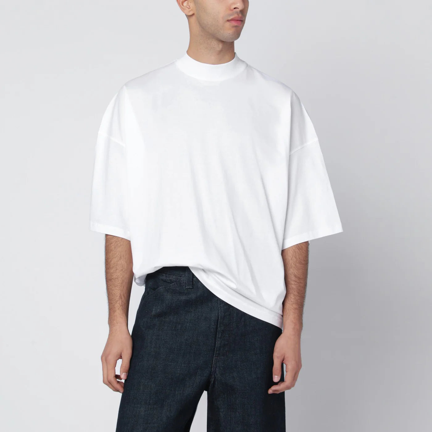 Jil Sander White oversized cotton T-shirt