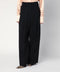 Jil Sander Wide black pants in silk blend