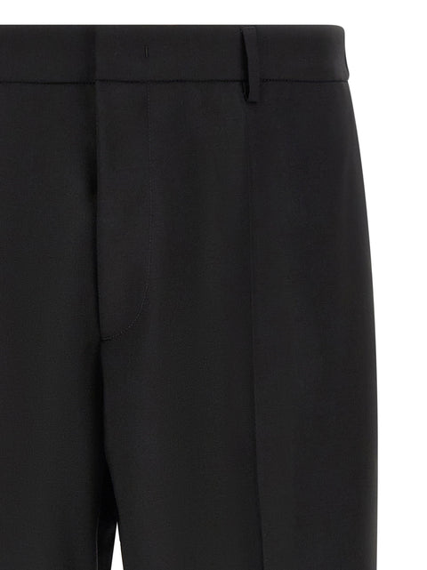 Jil Sander Wool Canvas Pants