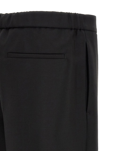 Jil Sander Wool Canvas Pants