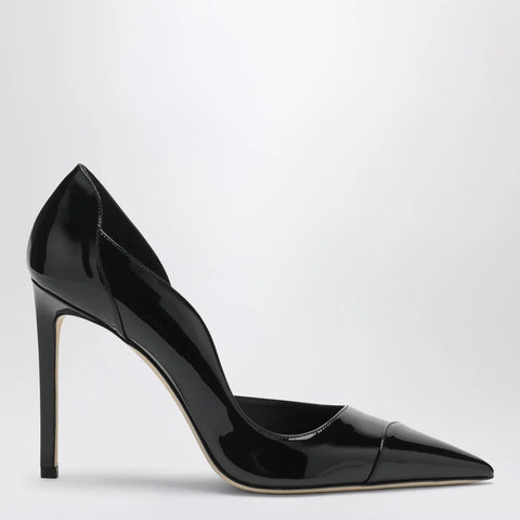 Jimmy Choo Brigitte 100 pumps in black patent leather