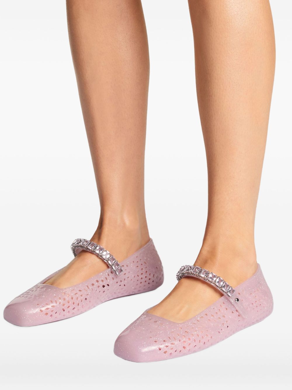 Jimmy Choo Flat shoes Pink-Flat Shoes-Jimmy Choo-38-Urbanheer