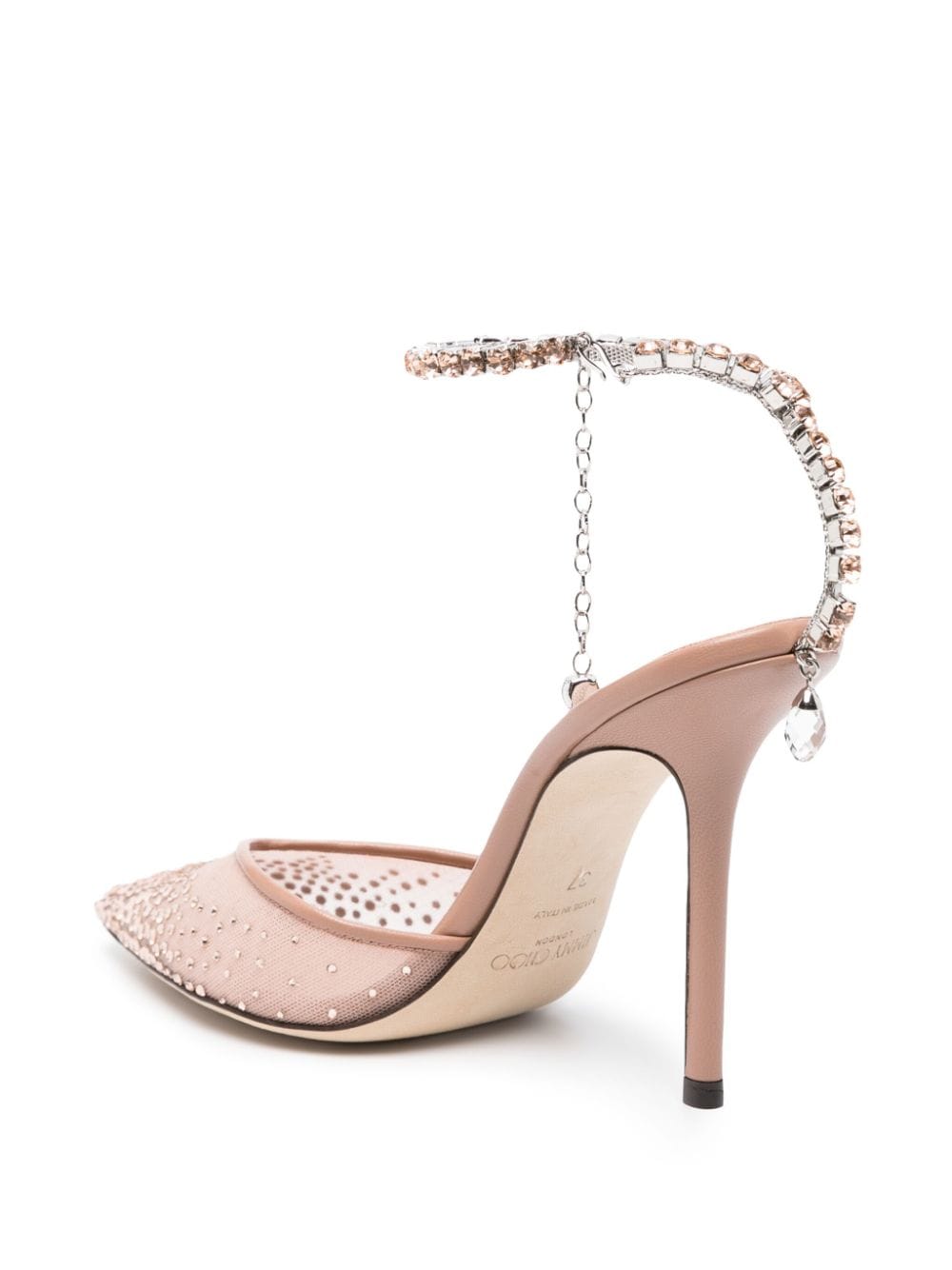Jimmy Choo With Heel Powder-women > shoes > high heel-Jimmy Choo-37.5-Powder-Urbanheer