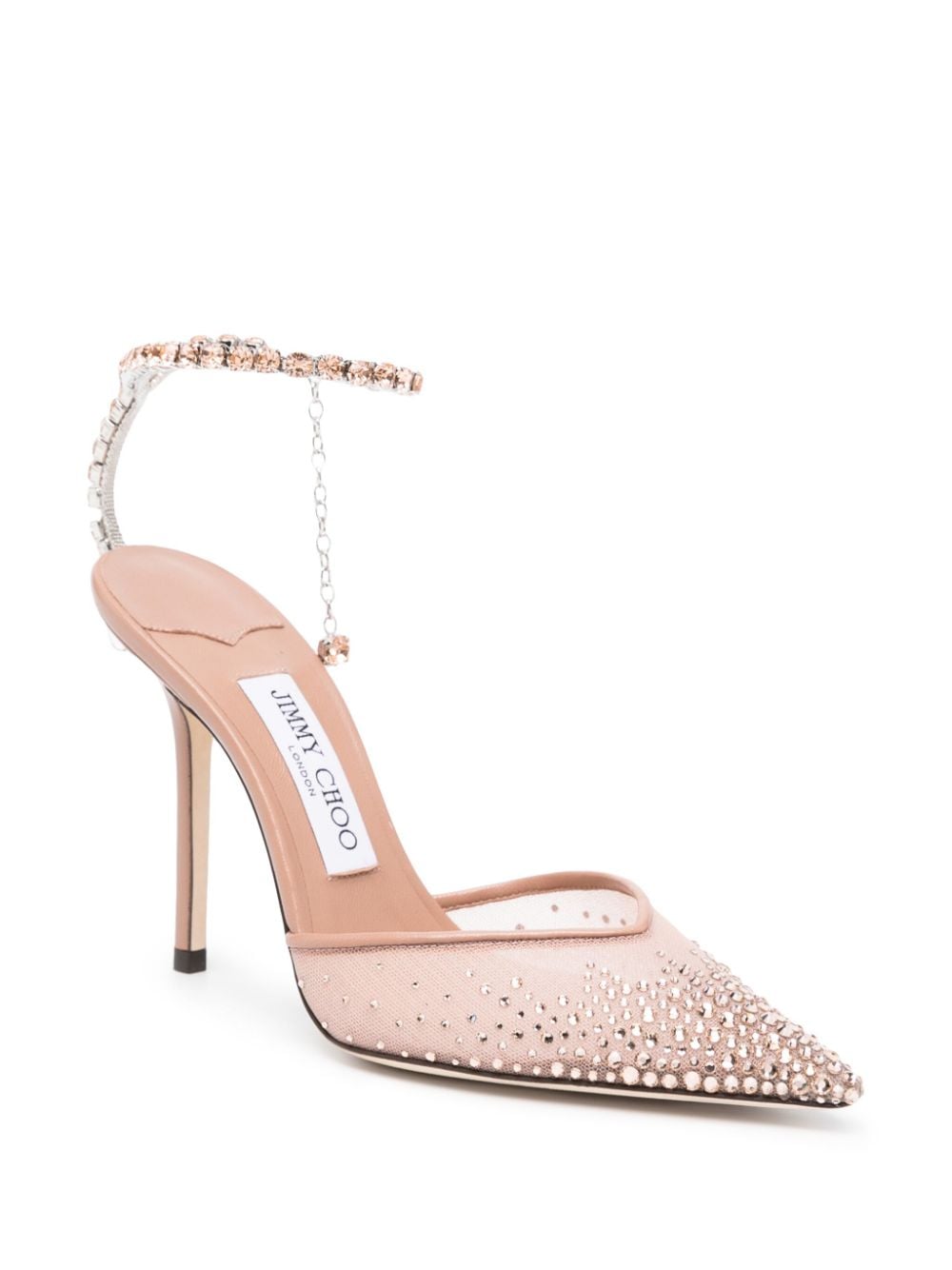Jimmy Choo With Heel Powder-women > shoes > high heel-Jimmy Choo-37.5-Powder-Urbanheer