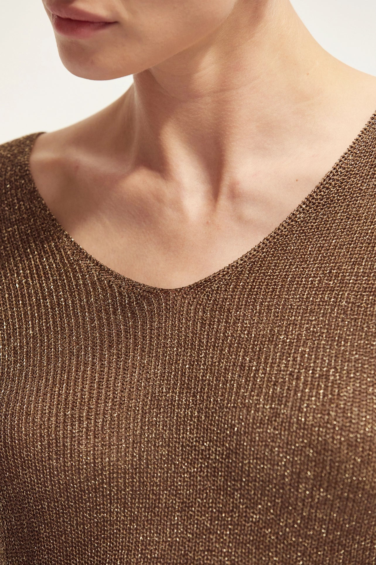 Joelene Shimmer Sweater Top