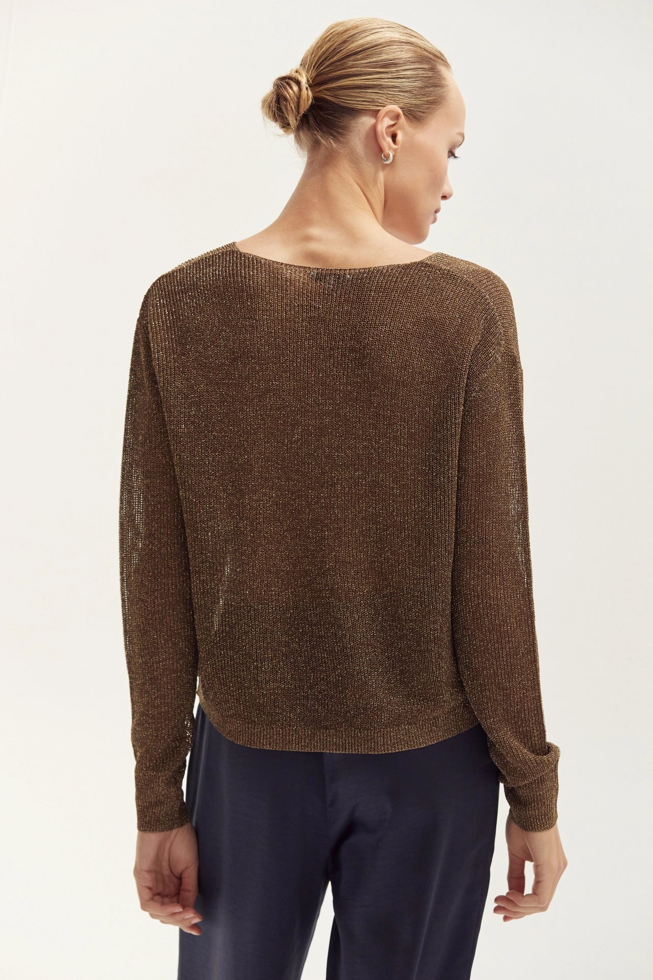 Joelene Shimmer Sweater Top