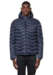Joey Men's Eco-Down Puffer Jacket - Navy